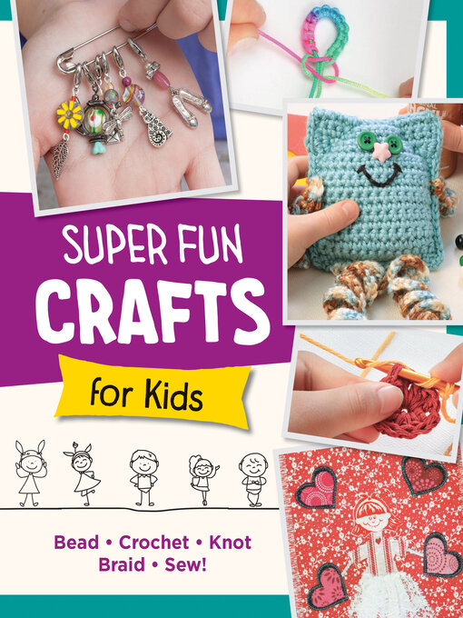 Cover image for Super Fun Crafts for Kids